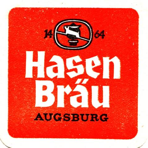 augsburg a-by hasen quad 1a (185-hg rot-1464-schwarzrot)